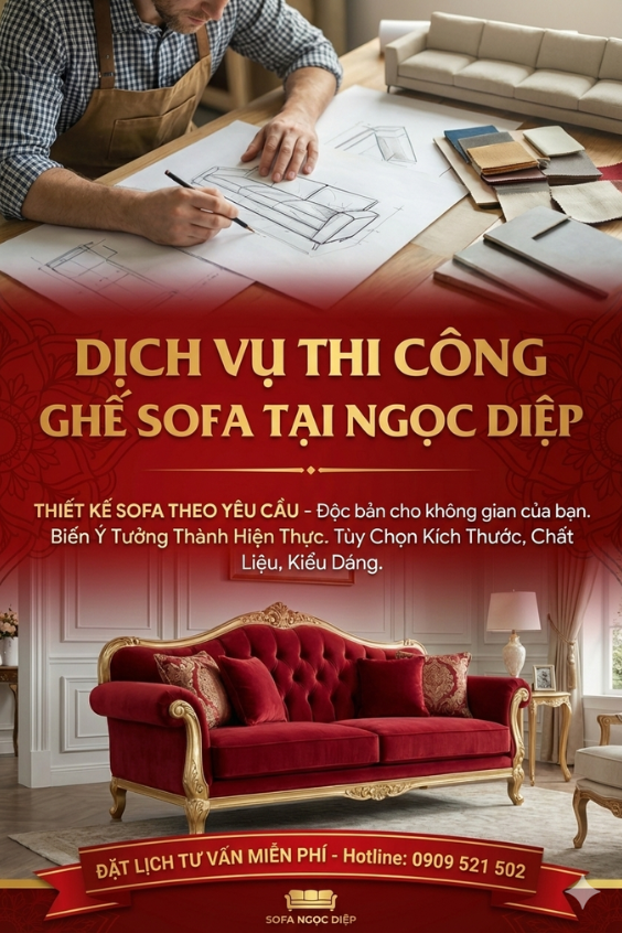 Bọc ghế sofa cao cấp